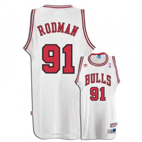Dennis Rodman, Chicago Bulls [Blanc] - Cliquez sur l'image pour la fermer