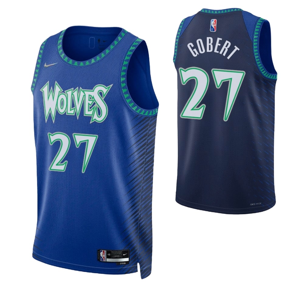 Rudy Gobert, Minnesota Timberwolves 2021/22 - City - Cliquez sur l'image pour la fermer