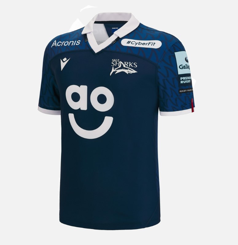 Maillot Sale Sharks Domicile 2022/23 - Cliquez sur l'image pour la fermer