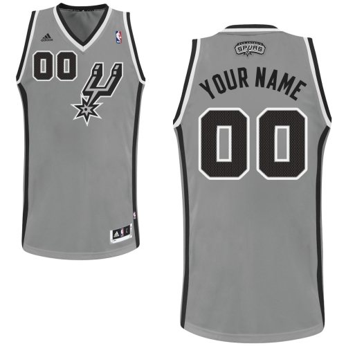 San Antonio Spurs, Custom [Gray] - Cliquez sur l'image pour la fermer