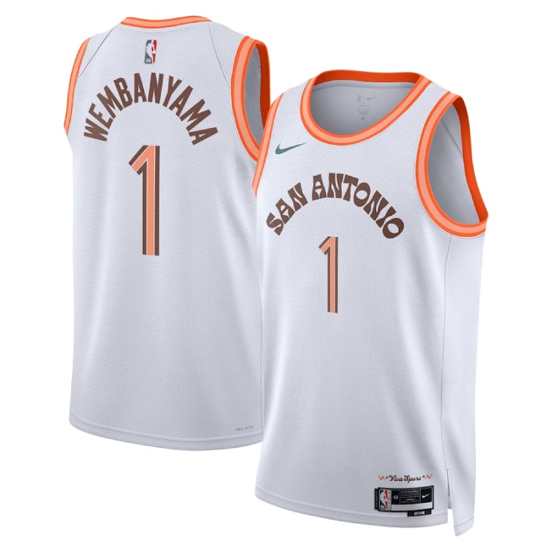 Victor Wembanyama, San Antonio Spurs 2023/24 - City - Cliquez sur l'image pour la fermer