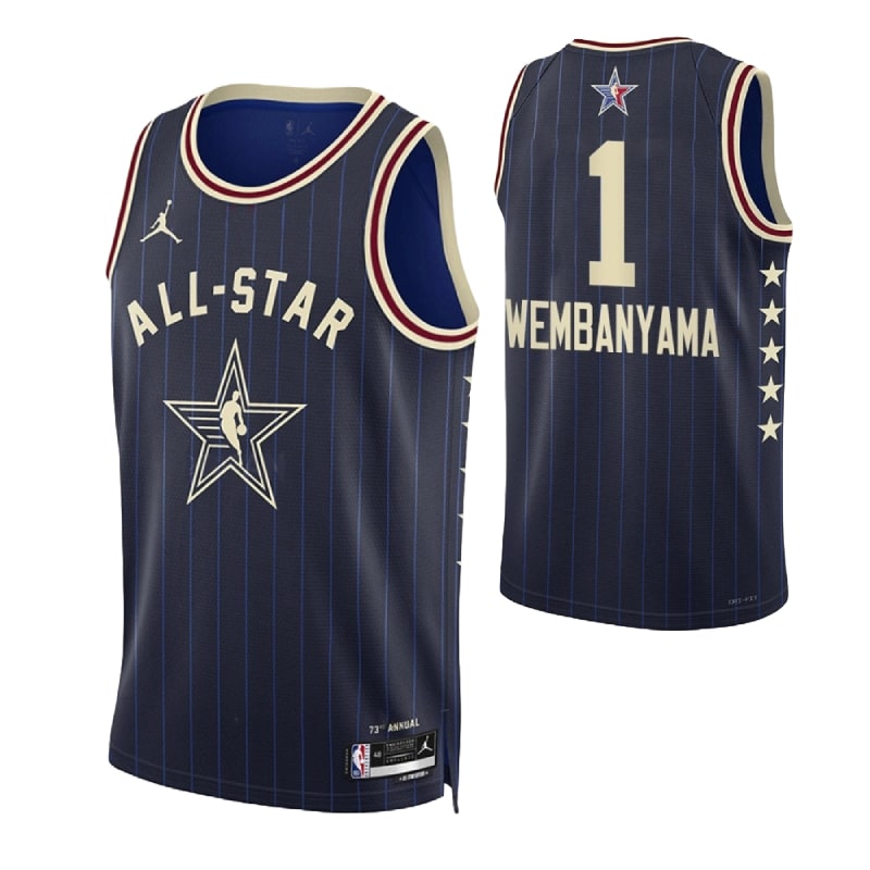 Victor Wembanyama - 2024 All-Star Blue - Cliquez sur l'image pour la fermer