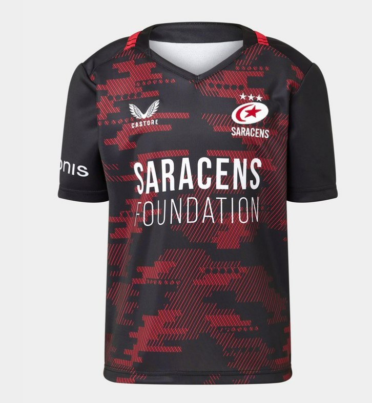 Maillot Saracens Domicile 2022/23 - Cliquez sur l'image pour la fermer
