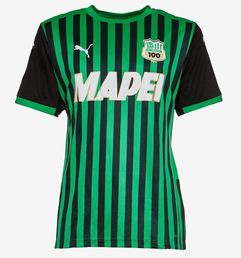 Maillot Sassuolo Domicile 2020/21 - Cliquez sur l'image pour la fermer