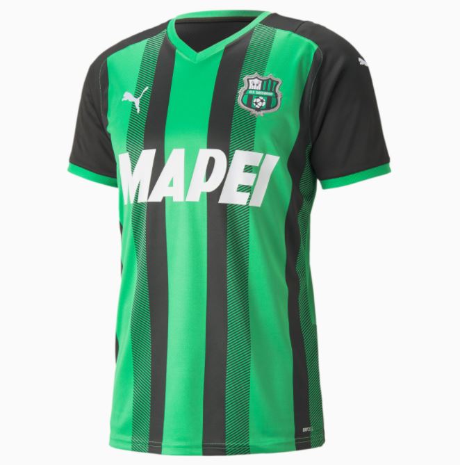 Maillot Sassuolo Domicile 2021/22 - Cliquez sur l'image pour la fermer