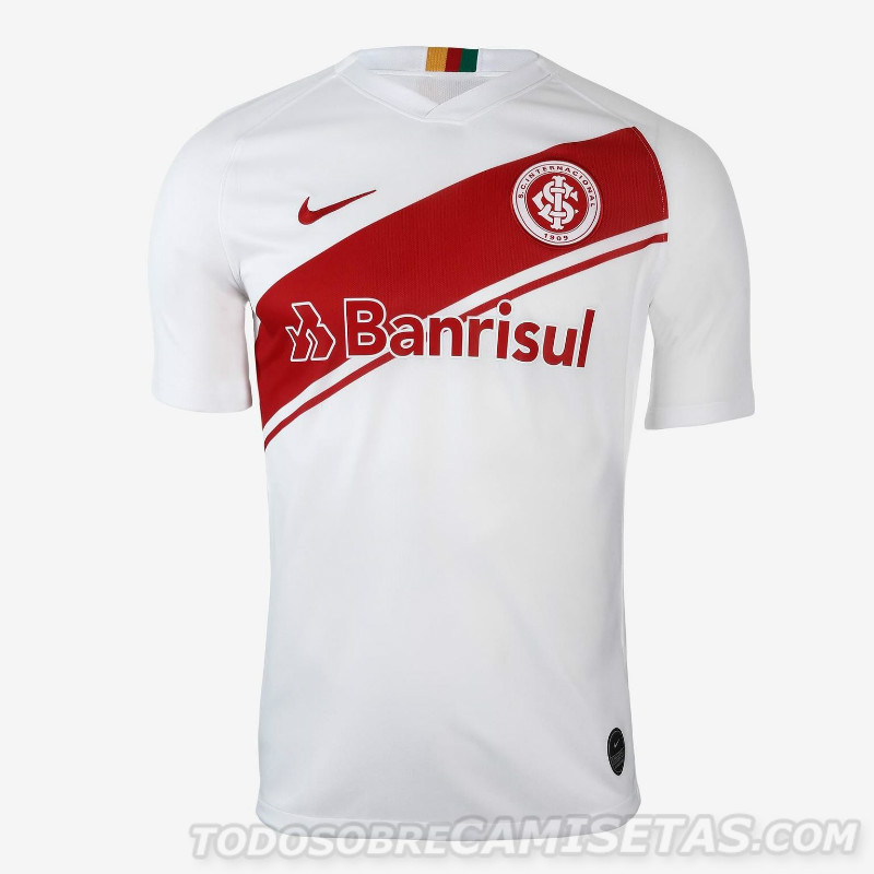 Maillot SC Internacional Extérieur 2019/20 - Cliquez sur l'image pour la fermer