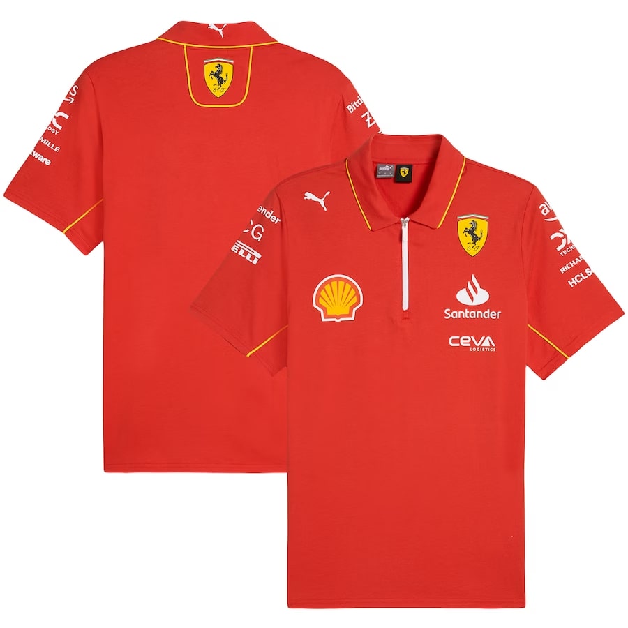 Polo Scuderia Ferrari 2024 - Cliquez sur l'image pour la fermer
