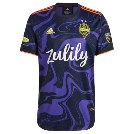Maillot Seattle Sounders Extérieur 2022 - Authentic - Cliquez sur l'image pour la fermer