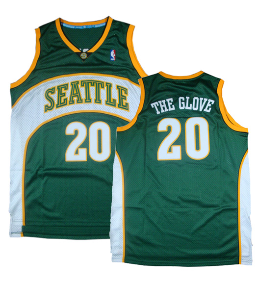 Gary Payton 'The Glove', Seattle SuperSonics - Cliquez sur l'image pour la fermer