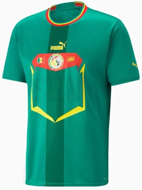 Maillot Sénégal Extérieur 2022/23 - Cliquez sur l'image pour la fermer