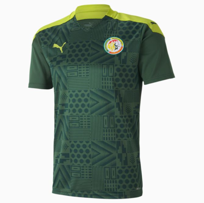 Maillot Sénégal Extérieur 2021/22 - Cliquez sur l'image pour la fermer