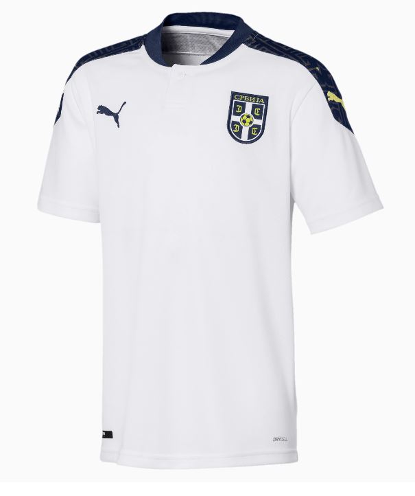 Maillot Serbie Extérieur 2020/21 - Cliquez sur l'image pour la fermer
