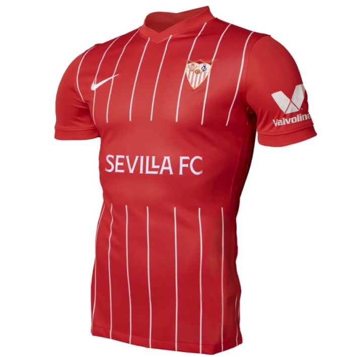 Maillot Sevilla Extérieur 2021/22 - Cliquez sur l'image pour la fermer