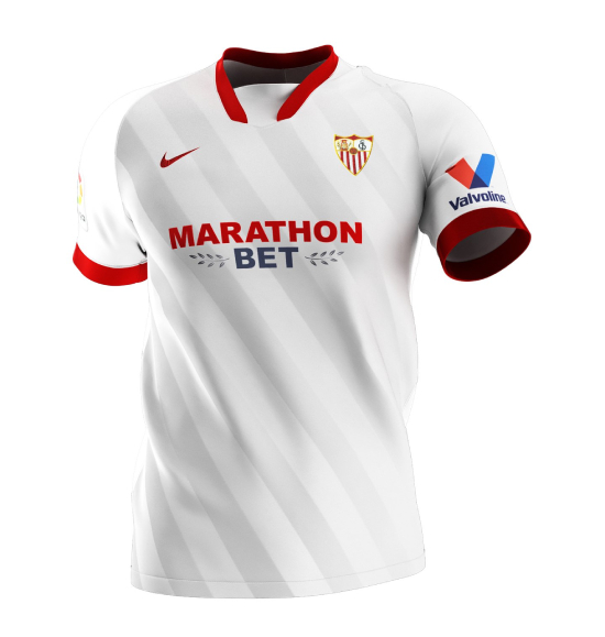 Maillot Sevilla Domicile 2020/21 - Cliquez sur l'image pour la fermer