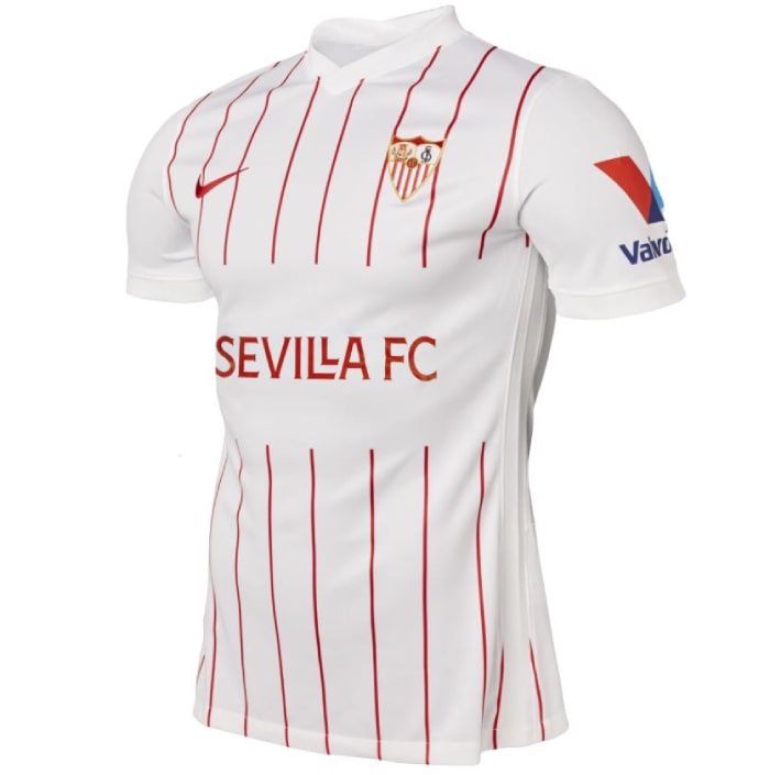 Maillot Sevilla Domicile 2021/22 - Cliquez sur l'image pour la fermer