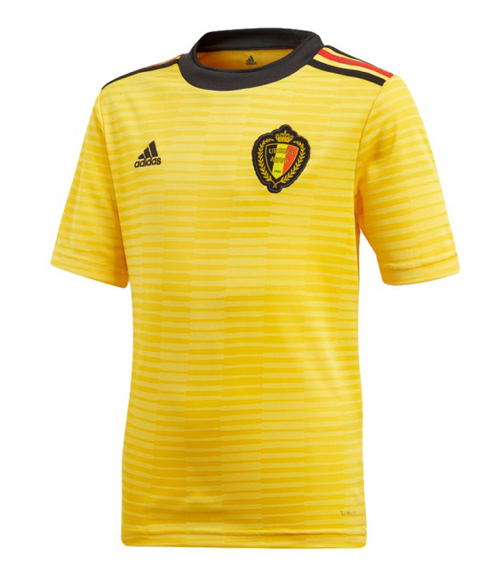 Maillot Belgique Extérieur 2018 - Cliquez sur l'image pour la fermer