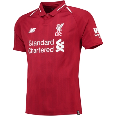 Maillot Liverpool Domicile 2018/19 - Cliquez sur l'image pour la fermer
