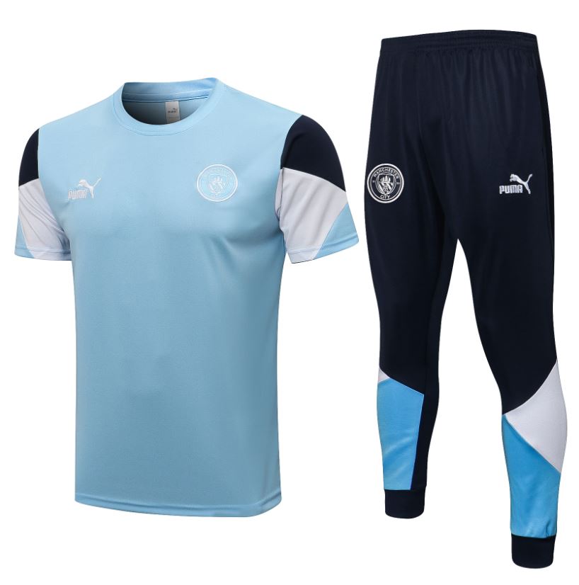 Maillot + Pantalon Manchester City 2021/22 - Cliquez sur l'image pour la fermer