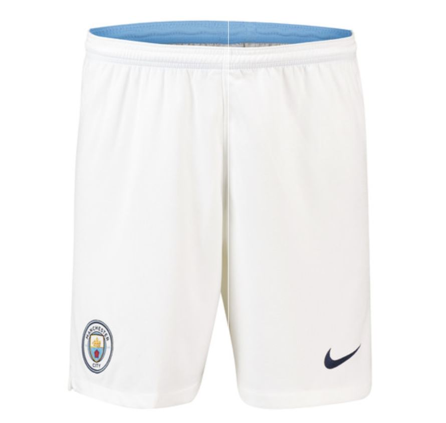 Manchester City Shorts Domicile 2018/19 - Cliquez sur l'image pour la fermer