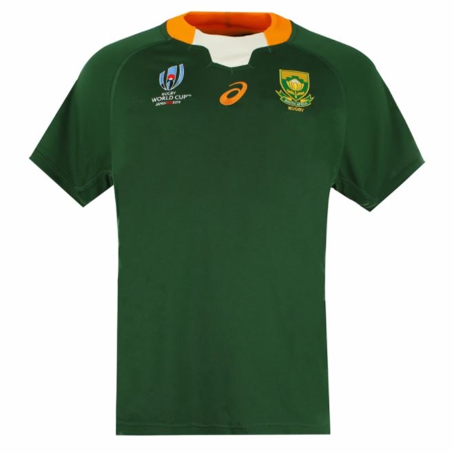 Afrique du Sud Springboks Home 2019 - Cliquez sur l'image pour la fermer