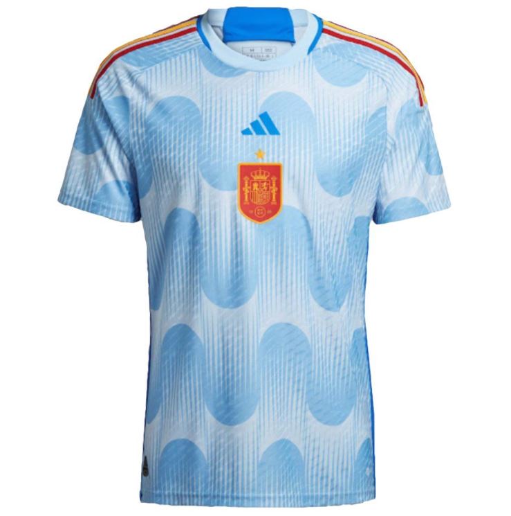Maillot Espagne Extérieur 2022 - Authentic - Cliquez sur l'image pour la fermer