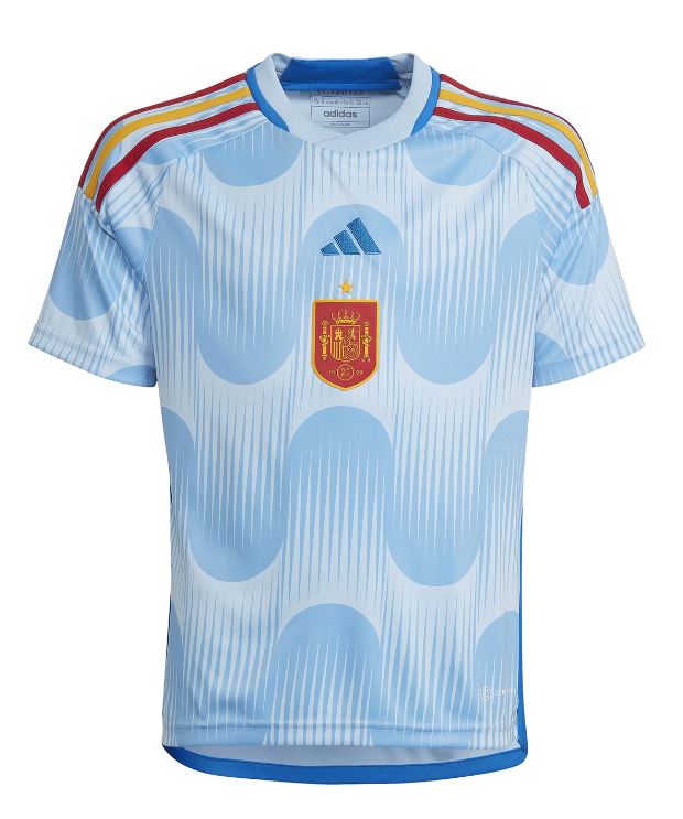 Maillot Espagne Extérieur 2022 - Cliquez sur l'image pour la fermer
