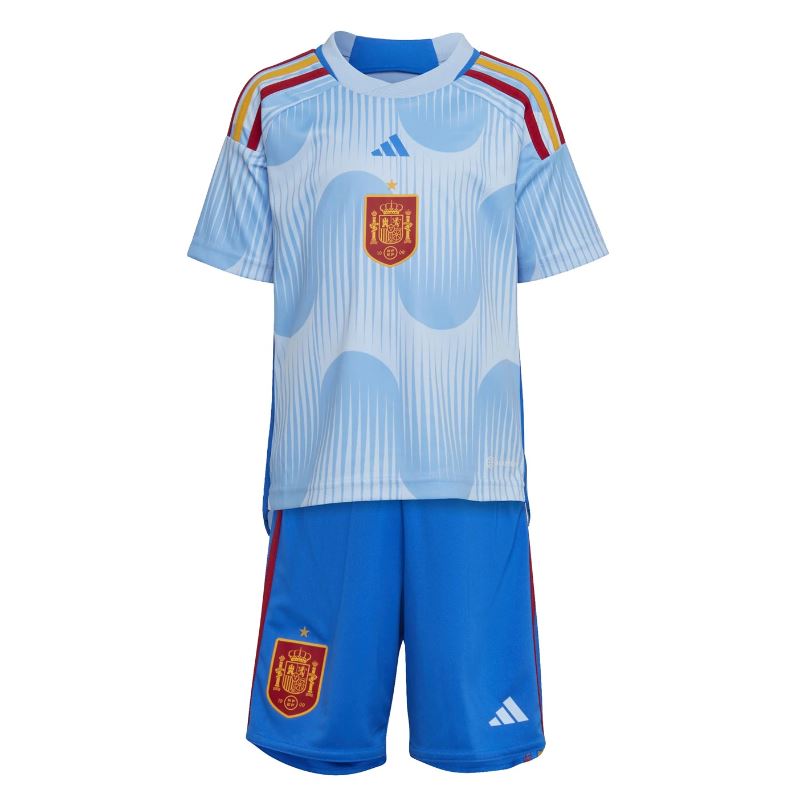 Espagne Extérieur 2022 Junior Kit - Cliquez sur l'image pour la fermer