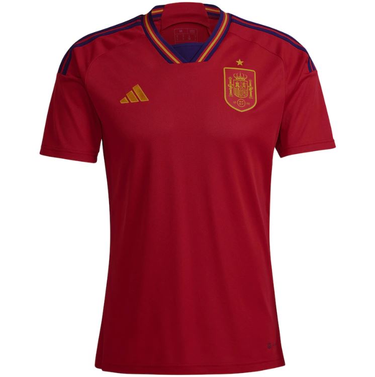 Maillot Espagne Domicile 2022 - Cliquez sur l'image pour la fermer