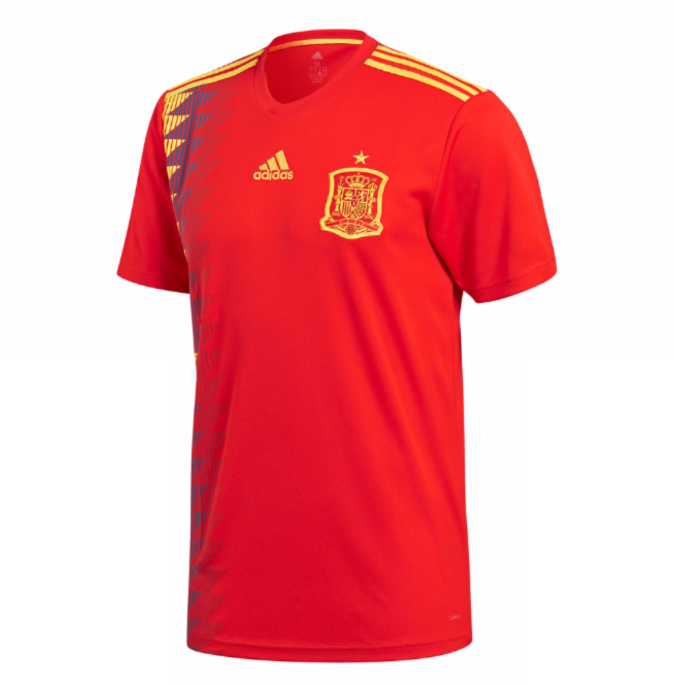 Maillot Espagne Domicile 2018 - Cliquez sur l'image pour la fermer
