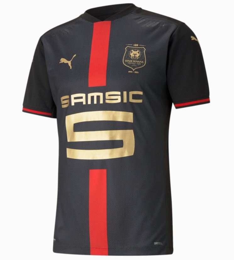 Maillot Stade Rennais 120e Anniversaire 2021 - Cliquez sur l'image pour la fermer