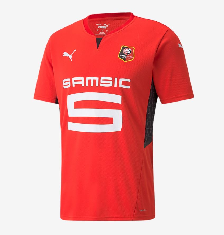 Maillot Stade Rennais Domicile 2021/22 - Cliquez sur l'image pour la fermer