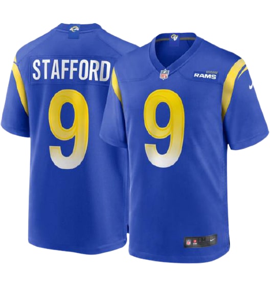 Matthew Stafford, Los Angeles Rams - Royal - Cliquez sur l'image pour la fermer