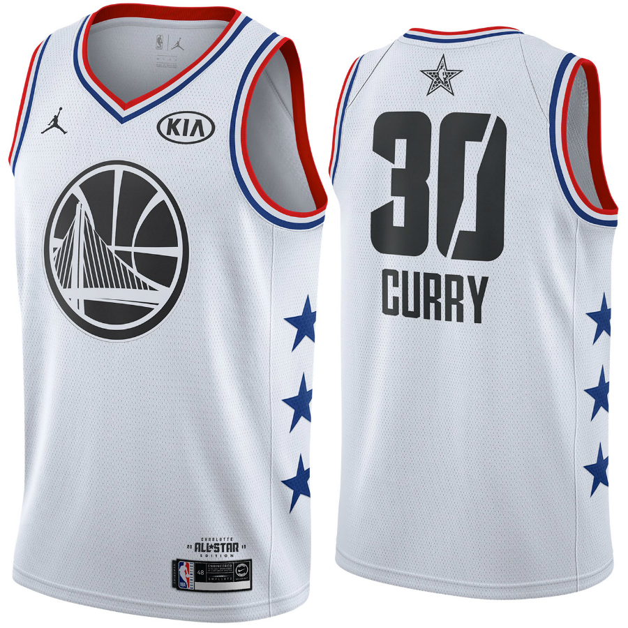 Stephen Curry - 2019 All-Star White - Cliquez sur l'image pour la fermer