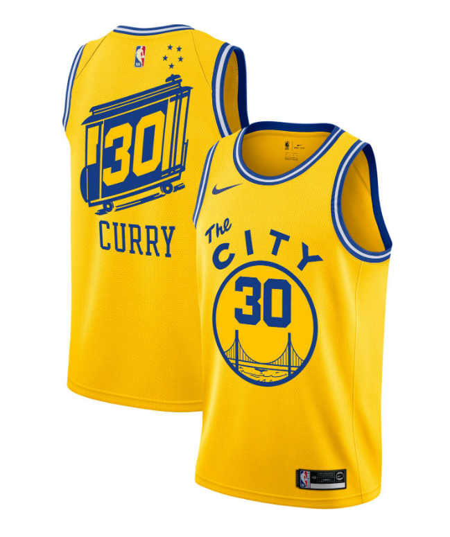 Stephen Curry, Golden State Warriors 2019/20 - The City Classic - Cliquez sur l'image pour la fermer