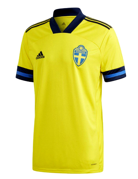 Maillot Suède Domicile 2020/21 - Cliquez sur l'image pour la fermer