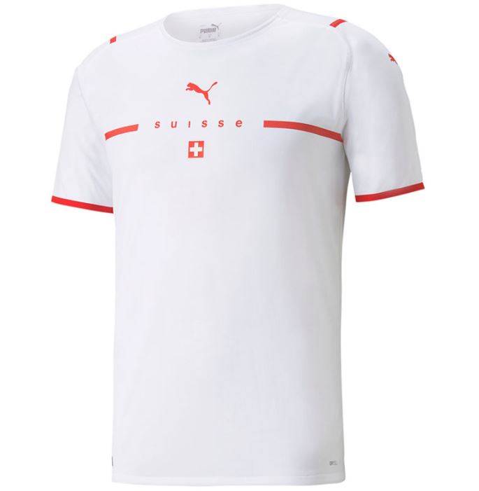 Maillot Suisse Extérieur 2021 - Cliquez sur l'image pour la fermer