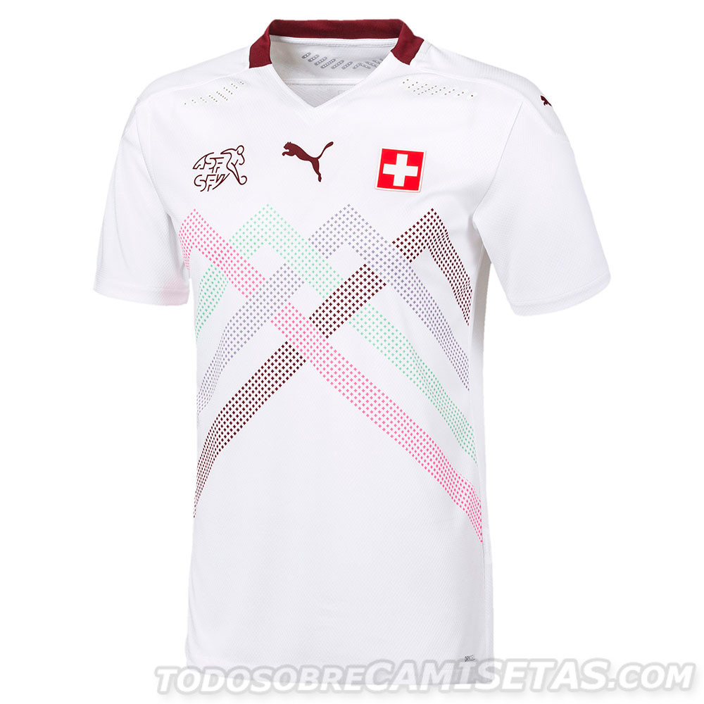 Maillot Suisse Extérieur 2020 - Cliquez sur l'image pour la fermer