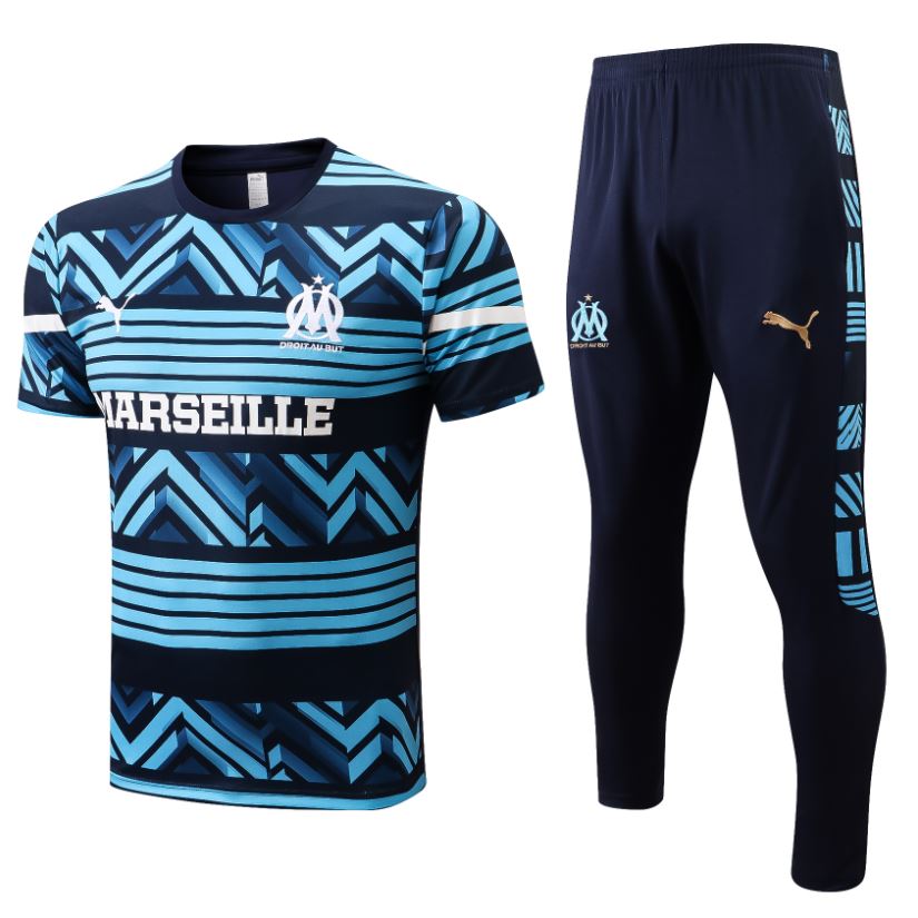 Maillot + Pantalon Olympique Marseille 2022/23 - Cliquez sur l'image pour la fermer