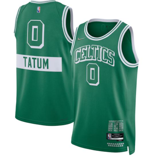 Jayson Tatum, Boston Celtics 2021/22 - City Edition - Cliquez sur l'image pour la fermer