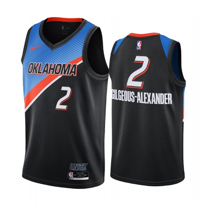 Shai Gilgeous-Alexander, Oklahoma City Thunder 2020/21 - City Ed - Cliquez sur l'image pour la fermer