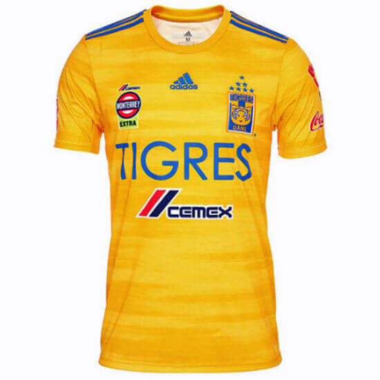 Maillot Tigres Domicile 2019/20 - Cliquez sur l'image pour la fermer