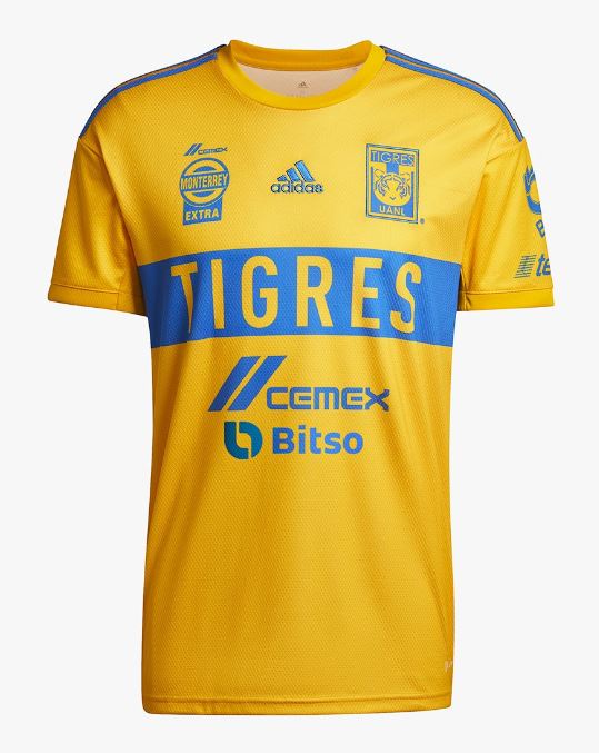 Maillot Tigres Domicile 2022/23 - Cliquez sur l'image pour la fermer