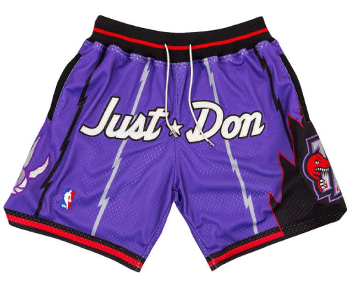 Pantalon JUST ☆ DON Toronto Raptors - Cliquez sur l'image pour la fermer