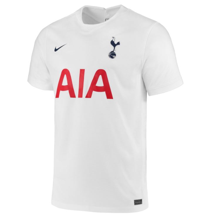 Maillot Tottenham Hotspur Domicile 2021/22 - Cliquez sur l'image pour la fermer
