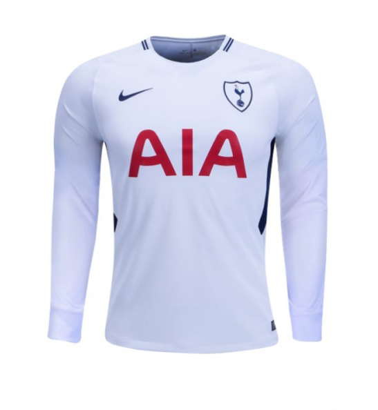 Maillot Tottenham Hotspur Domicile 2017/18 ML - Cliquez sur l'image pour la fermer