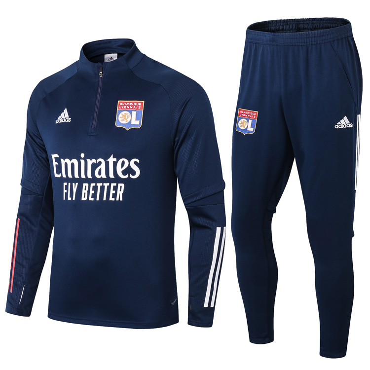 Survêtement Olympique Lyonnais 2020/21 - Cliquez sur l'image pour la fermer