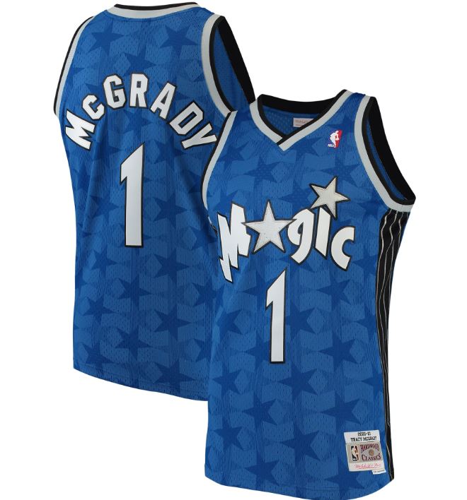 Tracy McGrady, Orlando Magic, Mitchell&Ness - Blue - Cliquez sur l'image pour la fermer