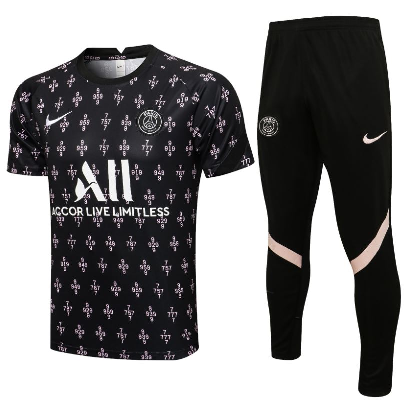 Maillot Pre-match + Pantalon PSG 2021/22 - Cliquez sur l'image pour la fermer