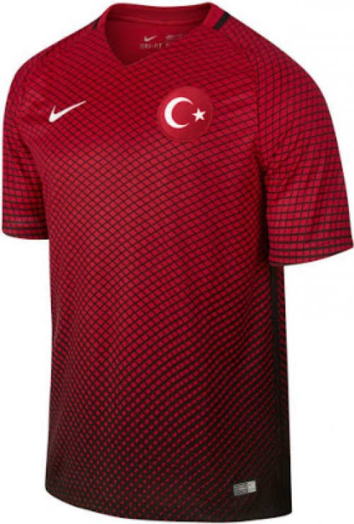 Maillot Turquie Domicile, Euro 2016 - Cliquez sur l'image pour la fermer
