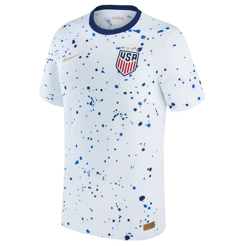 Maillot États-Unis Domicile WWC23 - Cliquez sur l'image pour la fermer